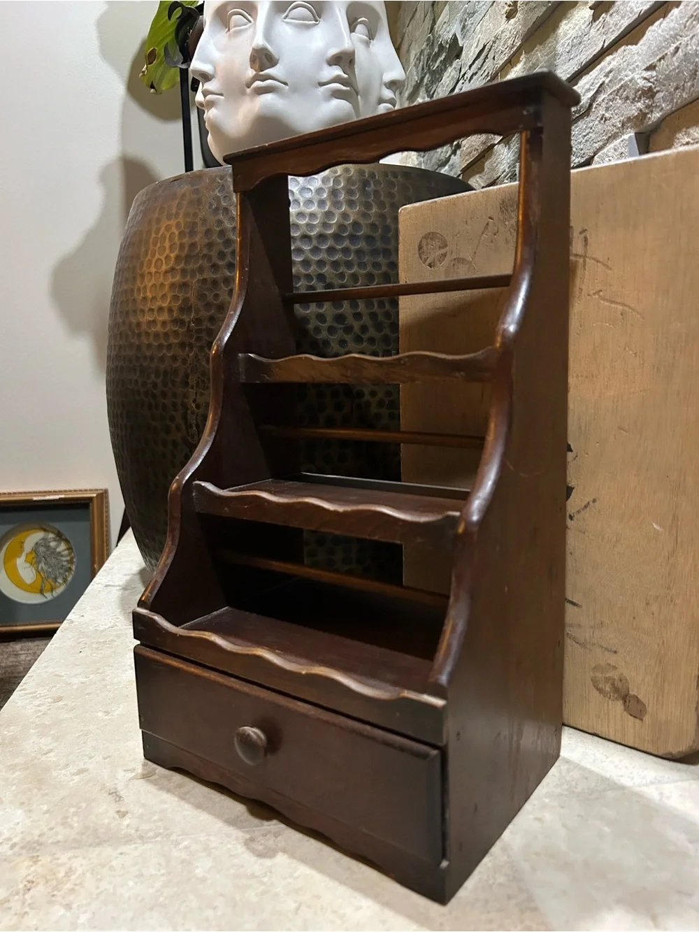 N/A vintage wooden